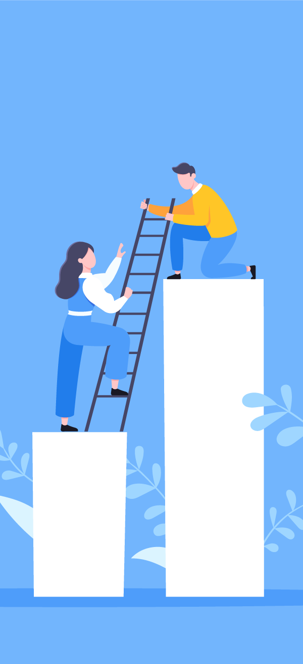 the climb